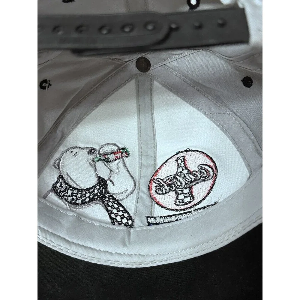 Dale Earnhardt Chase Authentics 1998 Coca-Cola Polar‎ Bear Snapback Hat NWT